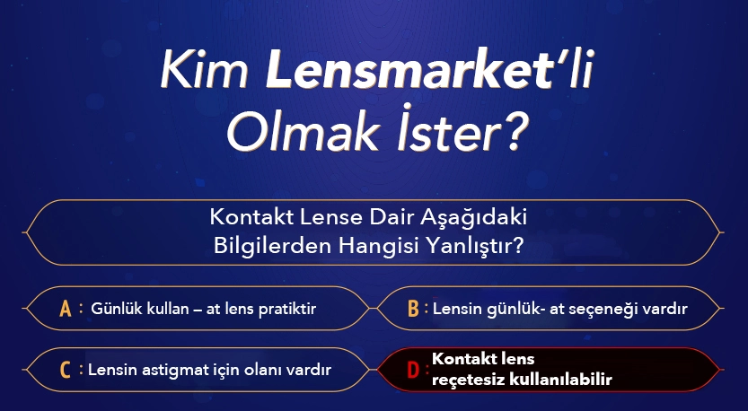 Kontakt Lensler Hakkında Doğru Bilinen Yanlışlar